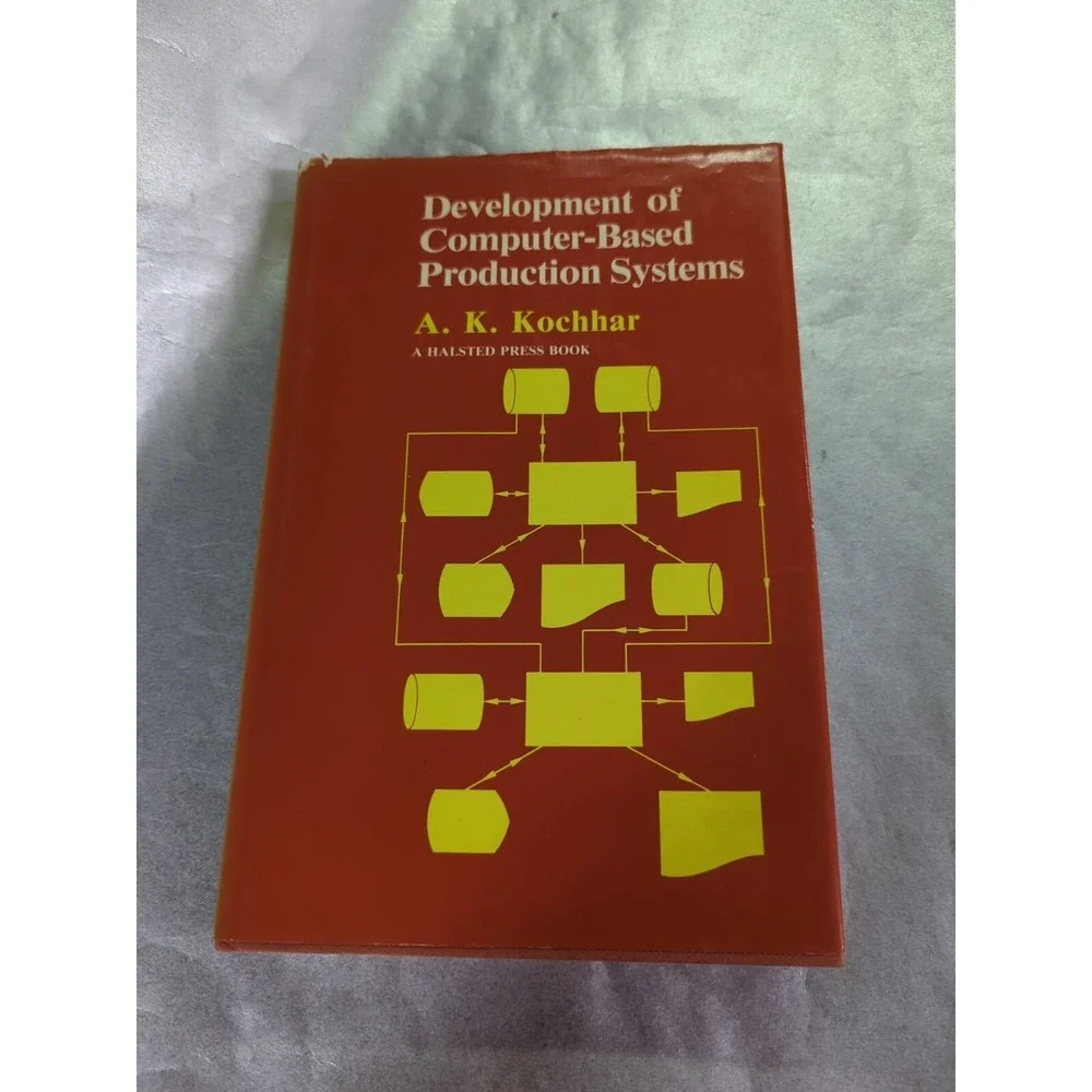 vintage‎ 1979 development of computer-based production systems hardcover book